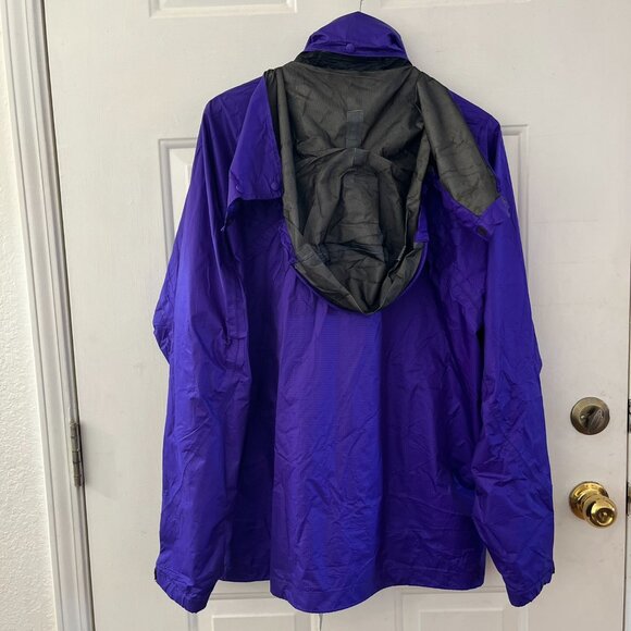 Marmot Men's Purple Osprey Gore-Tex Outdoor Rainproof W/Hood Jacket Sz Xl - Picture 6 of 11